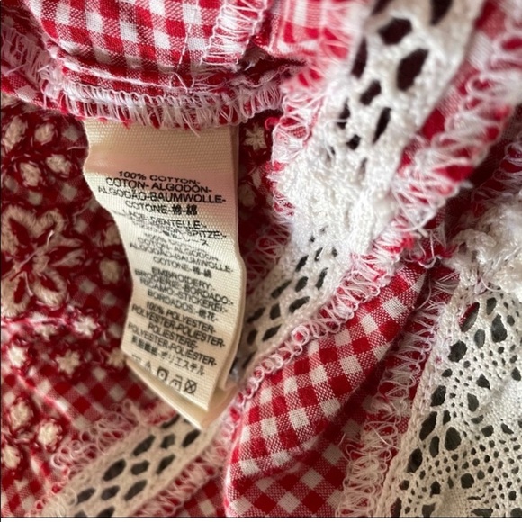 🛑 FINAL MARKDOWN🛑 FREE PEOPLE SUNNY DAY GINGHAM DRESS - Picture 5 of 6